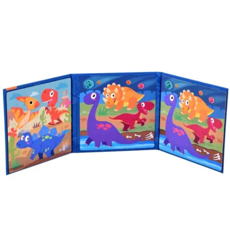 Książeczka Puzzle magnetyczne Dinozaury 40  ZA4268