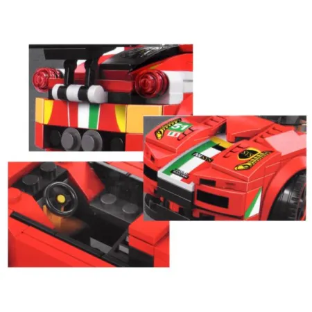 Klocki sportowe auto 164 elem. + naklejki ZA4289