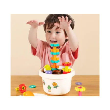 Hola Zestaw z doniczką 12m+ sorter piramida ZA4294