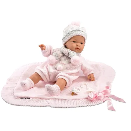 Hiszpańska lalka bobas dziewczynka Joelle płacze 38cm