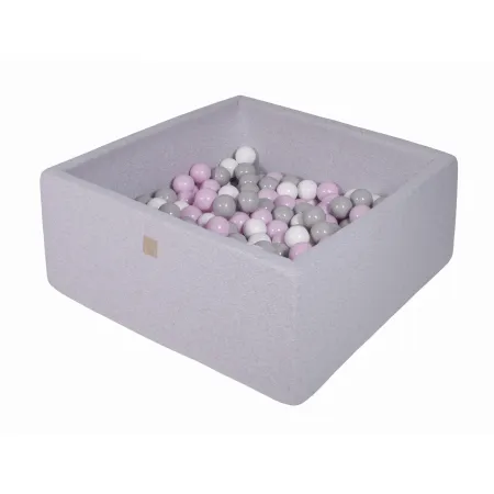 MeowBaby® Kwadratowy Suchy Basen dla Dziecka 90x90