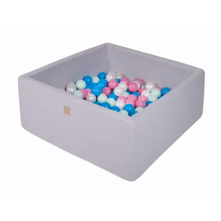 MeowBaby® Kwadratowy Suchy Basen dla Dziecka 110x1