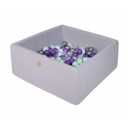 MeowBaby® Kwadratowy Suchy Basen dla Dziecka 110x1