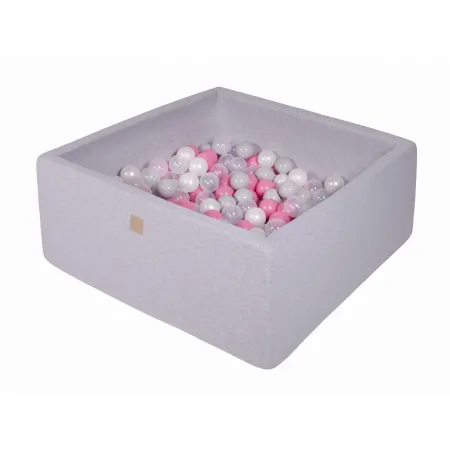 MeowBaby® Kwadratowy Suchy Basen dla Dziecka 110x1