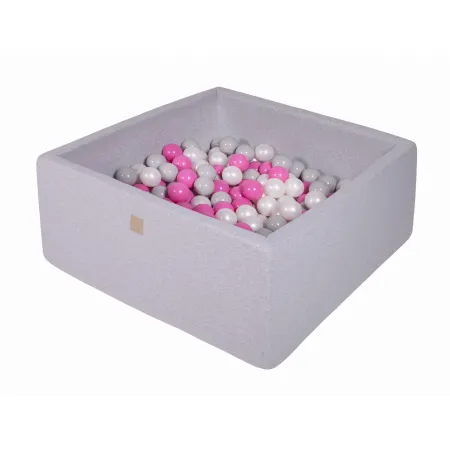 MeowBaby® Kwadratowy Suchy Basen dla Dziecka 110x1