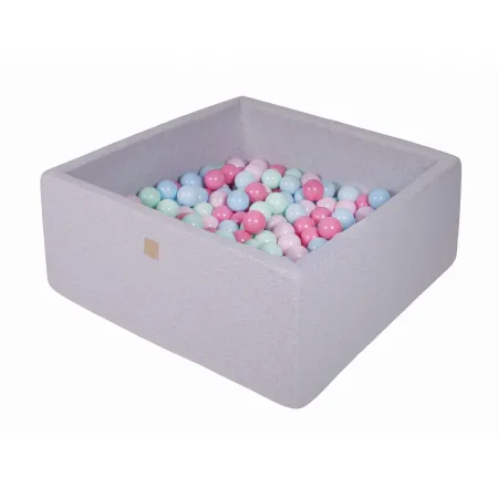 MeowBaby® Kwadratowy Suchy Basen dla Dziecka 110x1