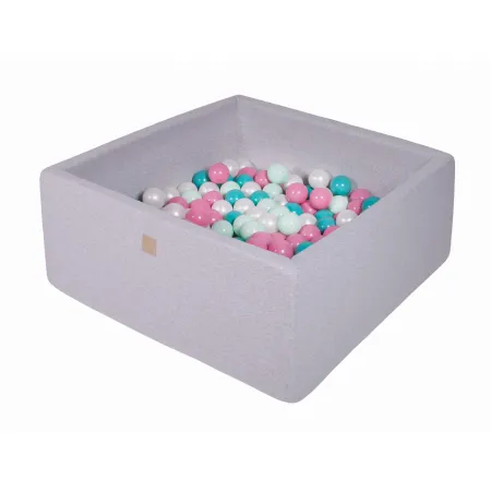 MeowBaby® Kwadratowy Suchy Basen dla Dziecka 110x1