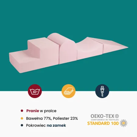 MeowBaby® Piankowy 4-Elementowy Zestaw do Zabawy,