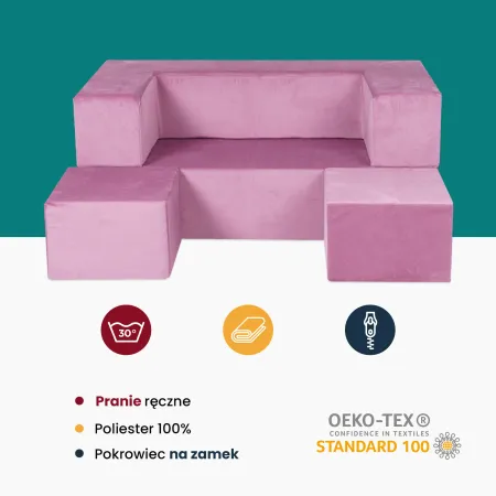 MeowBaby® Sofa Dziecięca Standard, Kanapa dla Dzie