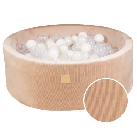 MeowBaby® Okrągły Suchy Basen z Piłeczkami 7cm dla