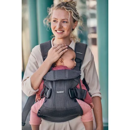 BABYBJORN ONE AIR - nosidełko, Antracyt