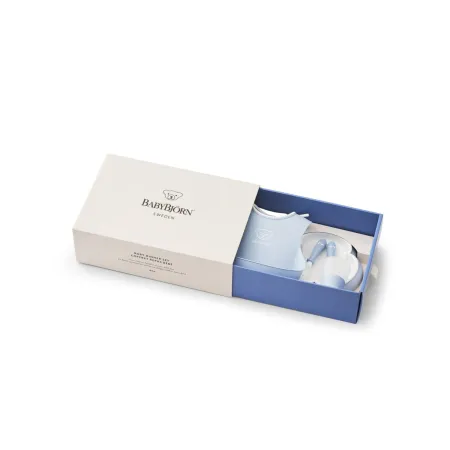 BABYBJORN - Zestaw obiadowy - Powder Blue