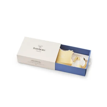 BABYBJORN - Zestaw obiadowy - Powder Yellow