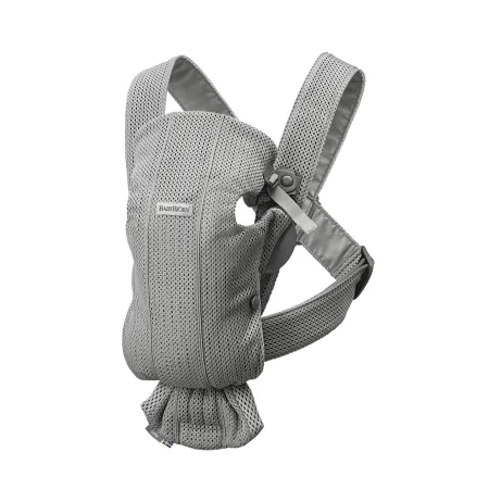 BABYBJORN MINI 3D Mesh – nosidełko, Szary