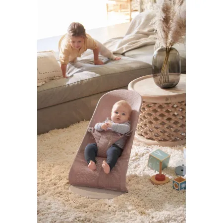 BABYBJORN - leżaczek BLISS MESH - Ciemny Róż