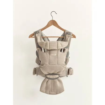 BABYBJORN MOVE 3D Mesh - nosidełko, Szary Beż