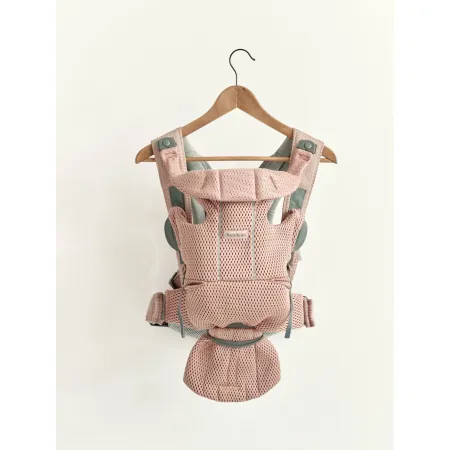 BABYBJORN MOVE 3D Mesh - nosidełko, Zgaszony Róż