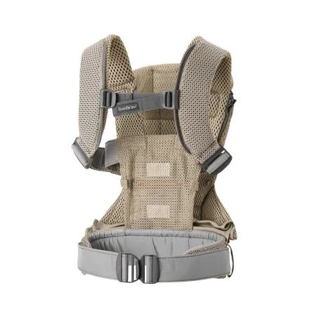 BABYBJORN ONE AIR 3D MESH  - nosidełko, Szary Beż