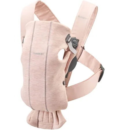 BABYBJORN MINI 3D Jersey – nosidełko, Jasny róż