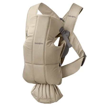 BABYBJORN MINI Woven – nosidełko, Beige