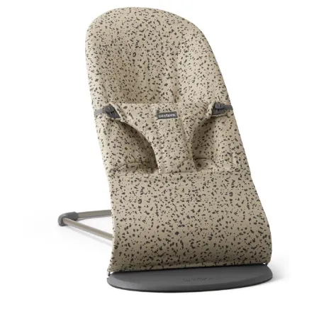 BABYBJORN - leżaczek BLISS WOVEN - Beige/Dark grey