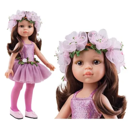 Hiszpańska lalka dziewczynka Carol Balerina 32cm