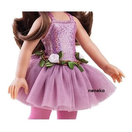 Hiszpańska lalka dziewczynka Carol Balerina 32cm