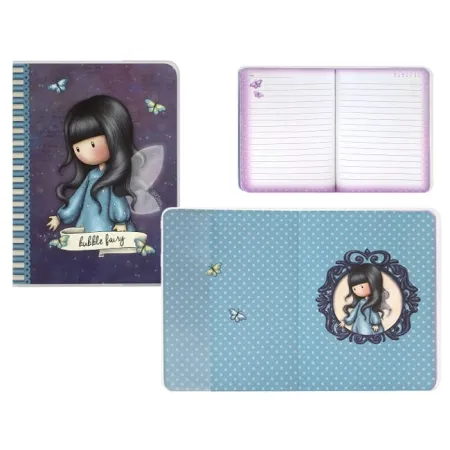 Notes A6 w plastikowej okładce Santoro - Gorjuss Bubble Fairy