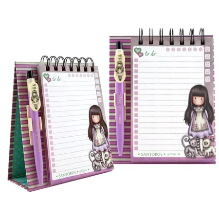 Notes na biurko z długopisem Santoro – Gorjuss Tall Tails