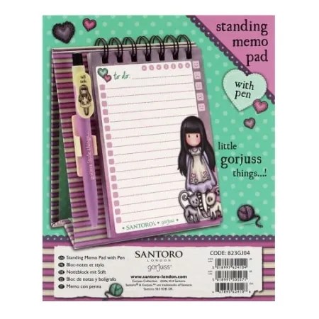 Notes na biurko z długopisem Santoro – Gorjuss Tall Tails
