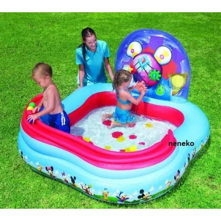 Dmuchany basen dla dzieci Myszka Mickey – WODNY PLAC ZABAW 157 x 157 x 91 cm