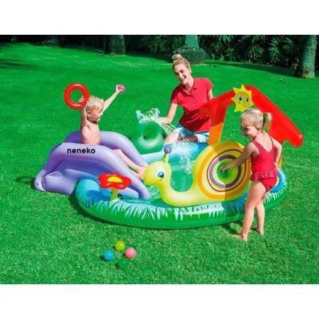 Dmuchany basen dla dzieci – WODNY PLAC ZABAW 211 x 155 x 81 cm