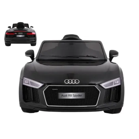 Pojazd Audi R8 Spyder 2x45 W 2.4G - Lakier Czarny