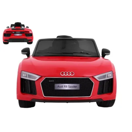 Pojazd Audi R8 Spyder 2x45 W 2.4G - Lakier Czerwony
