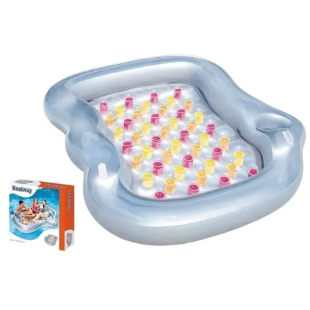 Dmuchany dwuosobowy materac 216 x 178 cm BESTWAY