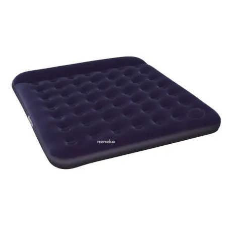 Dmuchany materac welurowy z pompką BESTWAY 203 x 183 x 28 cm