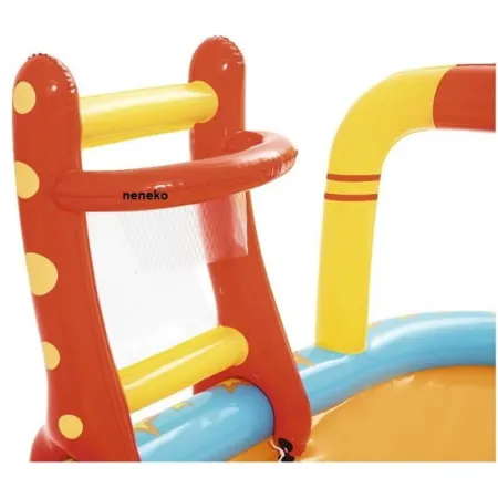 Dmuchany Wodny Plac Zabaw - Koszykówka dla dziecka  435 x 213 x 117 cm