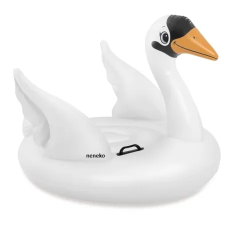 Duży jednoosobowy pływający materac Intex – Łabędź 130 x 102 x 99 cm