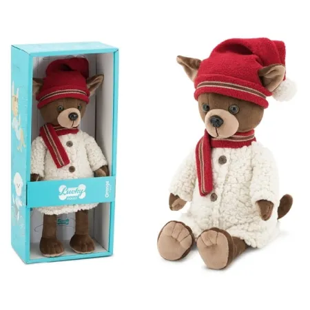 Przytulanka piesek Lucky Kiki w płaszczyku - 38cm