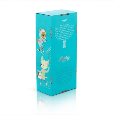 Przytulanka piesek Lucky Lili w fiołkowej spódniczce - 38cm